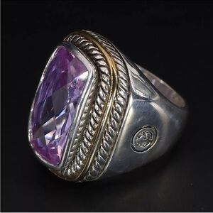 Sterling silver Heavy ring Excellent 6.5